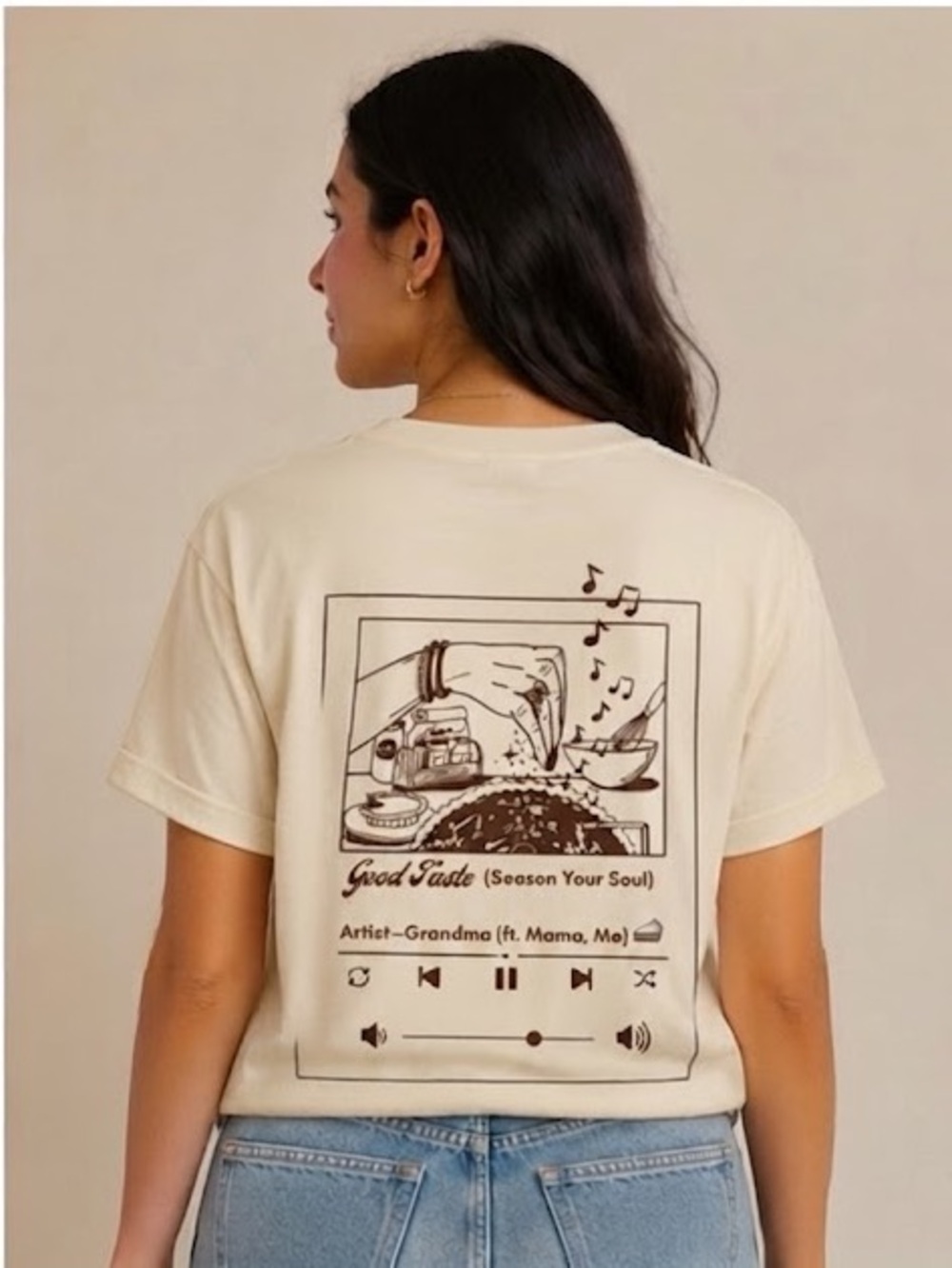 HBCU Design Challenge Good Taste Graphic Tee Women's Size M Shirt NWT - Picture 1 of 6